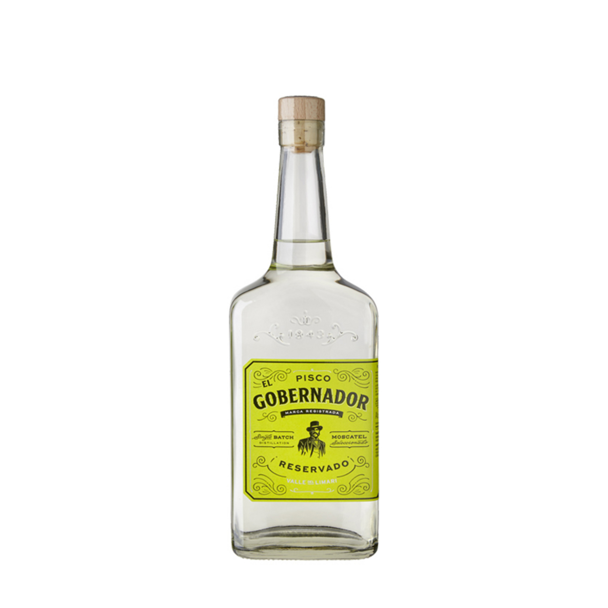 Image of Torres El Gobernador Pisco, Chile, 0,7 L, 40% Vol., Spirituosen