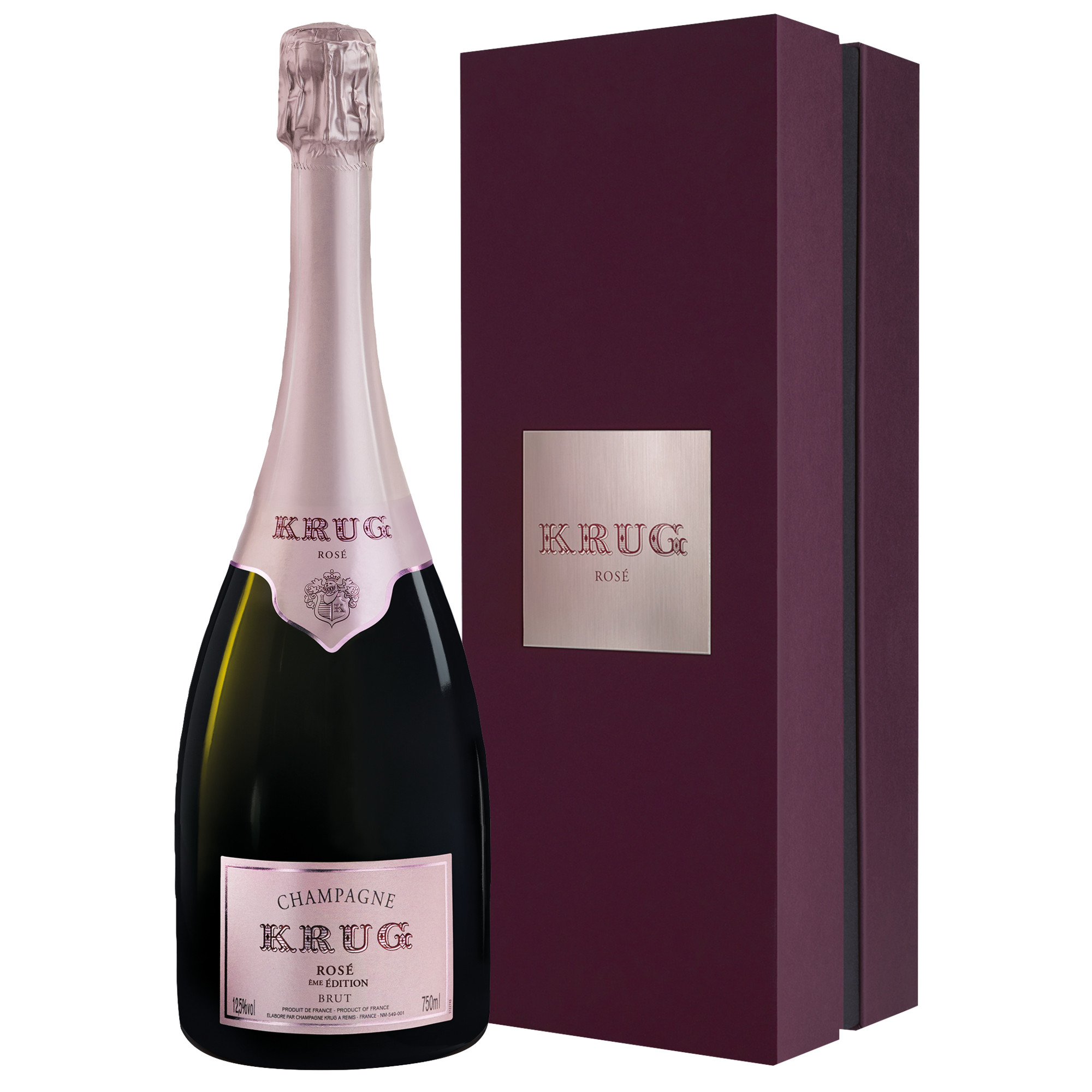 Image of Champagne Krug Rosé 28ème Edition, Brut, Champagne AC, Geschenkverpackung, Champagne, Schaumwein
