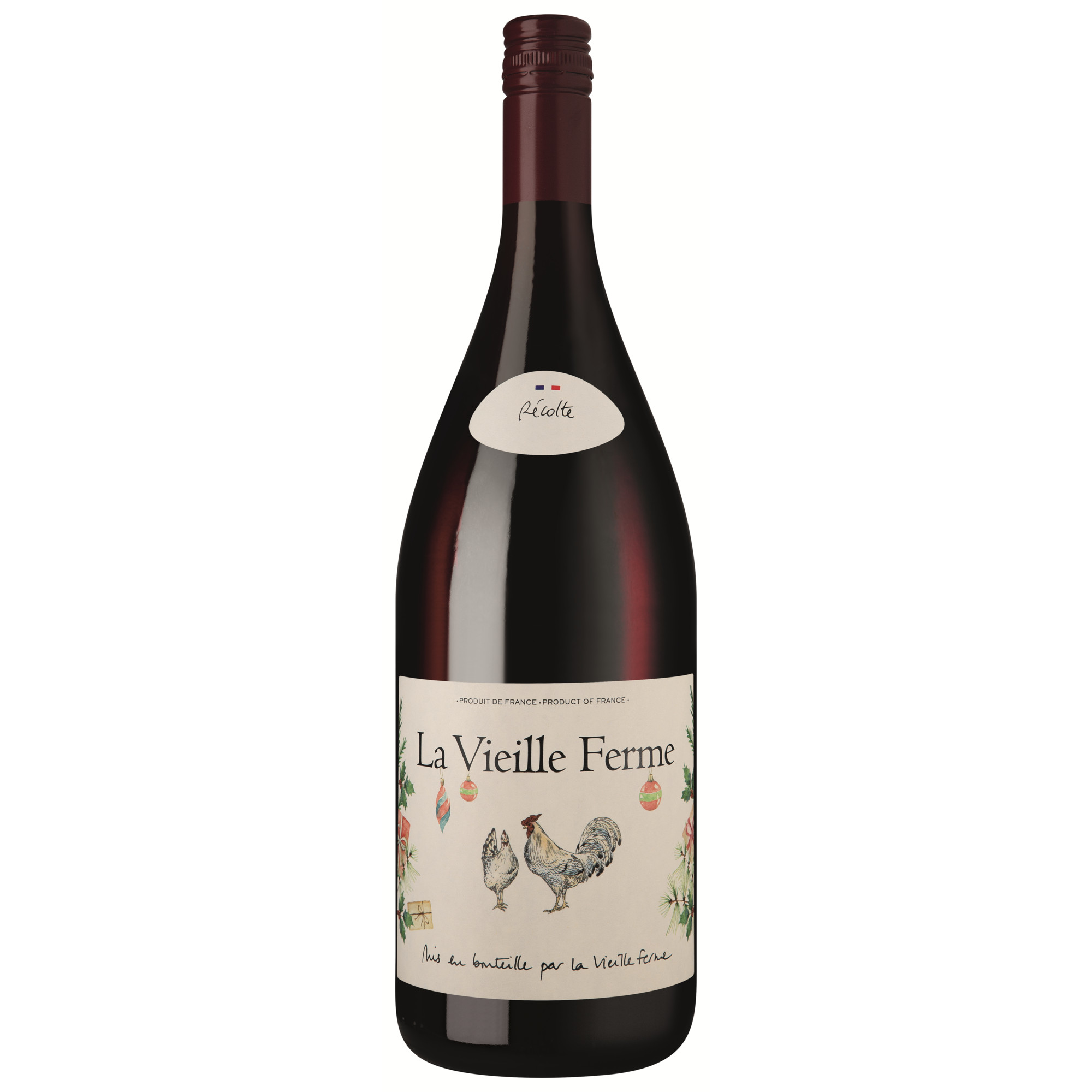 La Vieille Ferme rouge Christmas Edition, Vin de France, Magnum, Vin de France, 2020, Präsente  Präsente Hawesko
