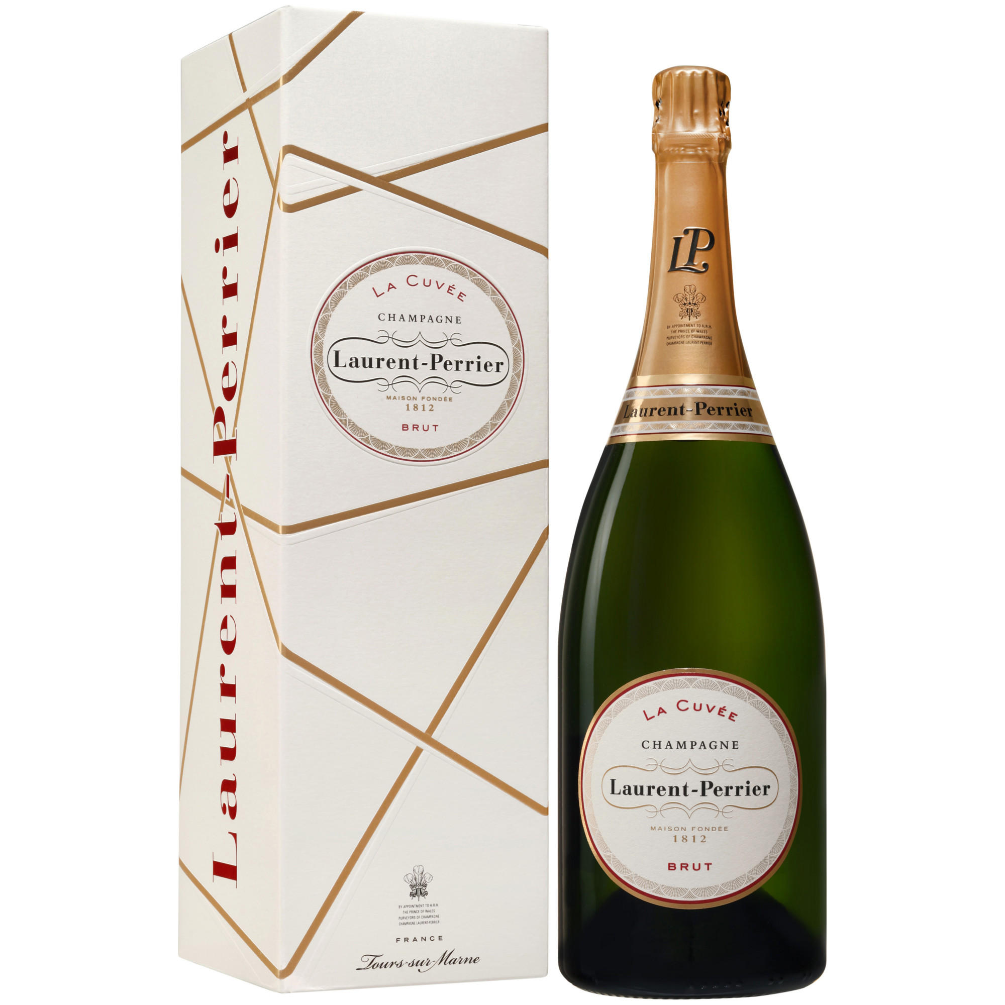 Image of Champagne Laurent-Perrier La Cuvée Brut, Brut, Champagne AC, Geschenketui, Magnum, Champagne, Schaumwein