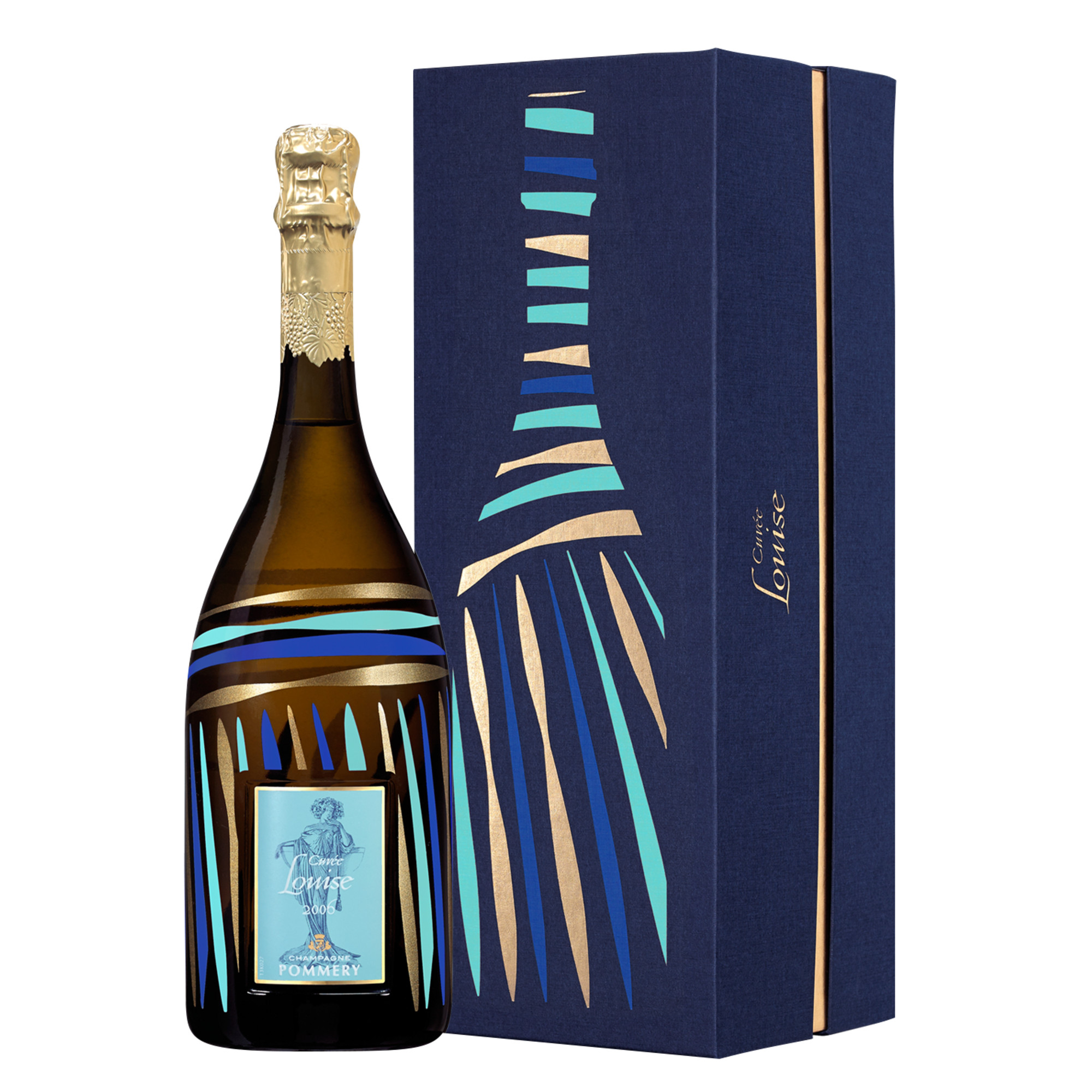 Champagne Cuvée Louise Pommery Limited Edition, Brut, Champagne AC, Geschenketui, Champagne, 2006, Schaumwein