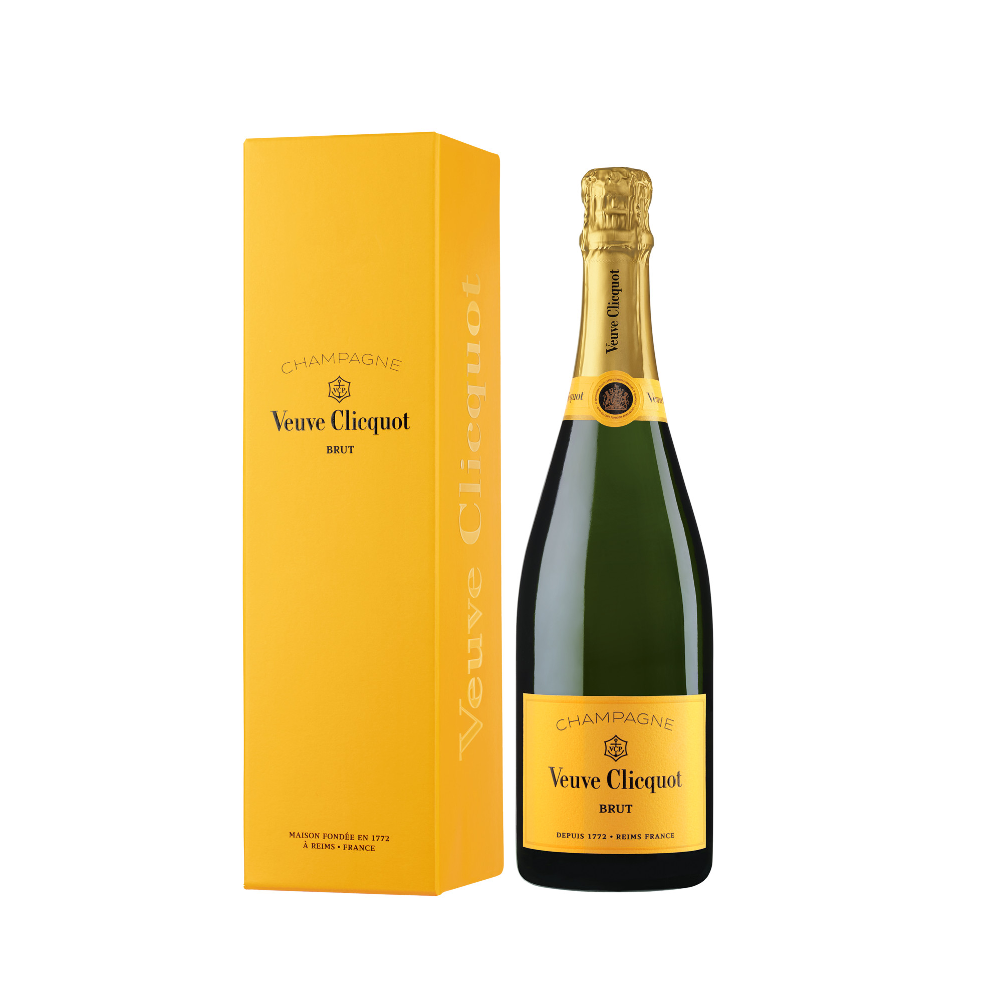 Champagne Veuve Clicquot Yellow Label, Brut, Champagne AC, Geschenkverpackung, Champagne, Schaumwein Veuve Clicquot Ponsardin, Reims, France Hawesko DE