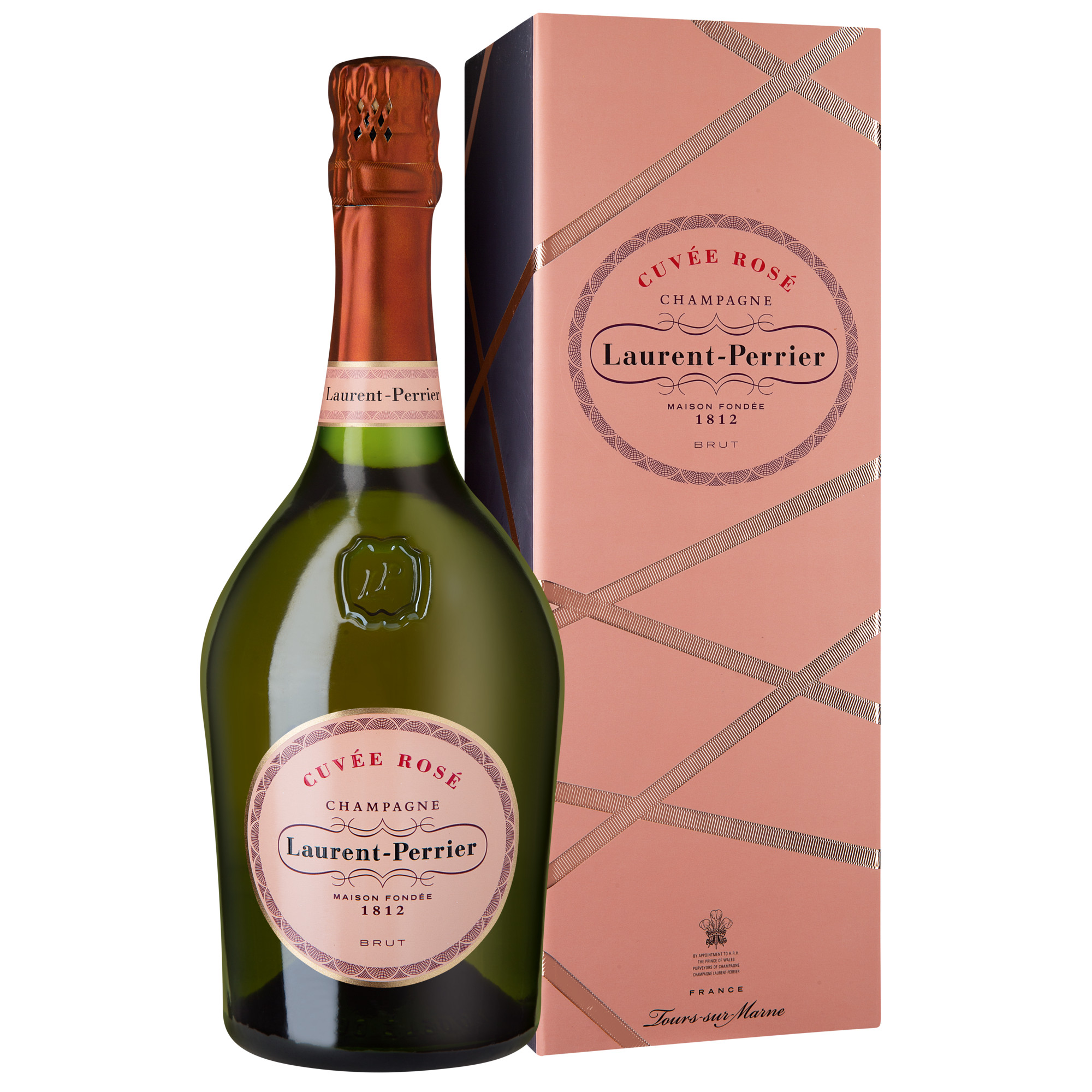 Image of Champagne Laurent-Perrier Cuvée Rosé, Brut, Champagne AC, Geschenketui, Magnum, Champagne, Schaumwein