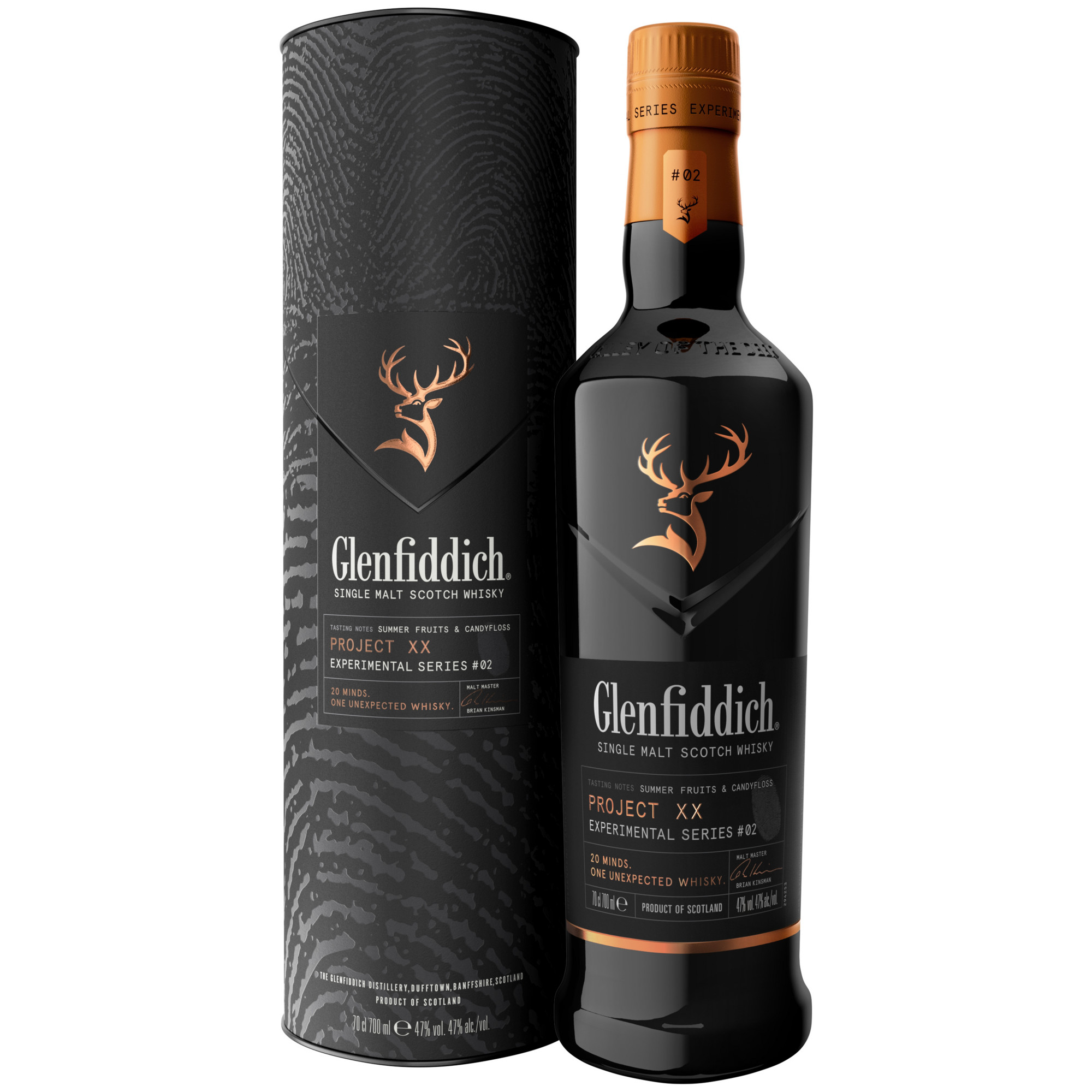 Image of Glenfiddich Project XX Single Malt Whisky, 0,7L, 47% Vol., Schottland, Spirituosen