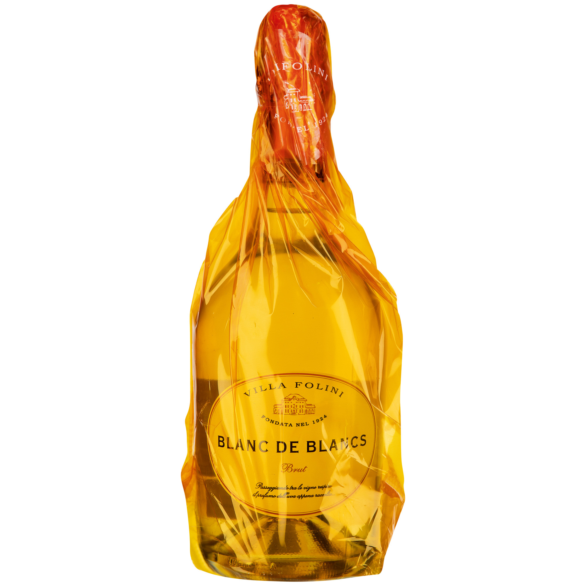 Image of Villa Folini Blanc de Blancs Brut, Brut, Vino Spumante, Vino Spumante, Schaumwein