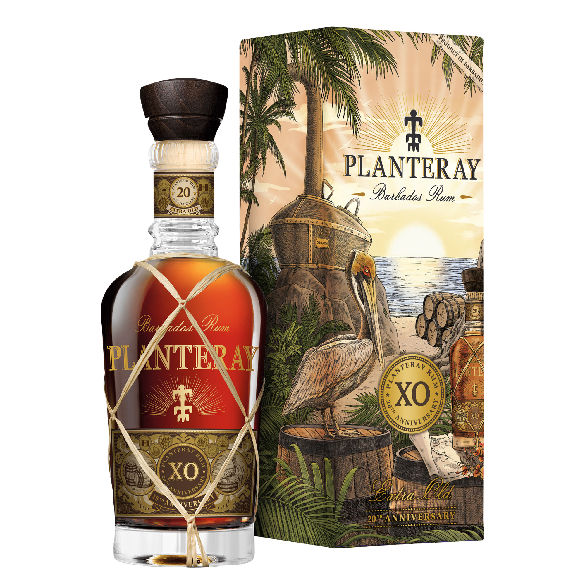 Planteray Barbados Rum Extra Old XO, Barbados, 0,7 L, 40% Vol., in Etui, Spirituosen - Spirituosen