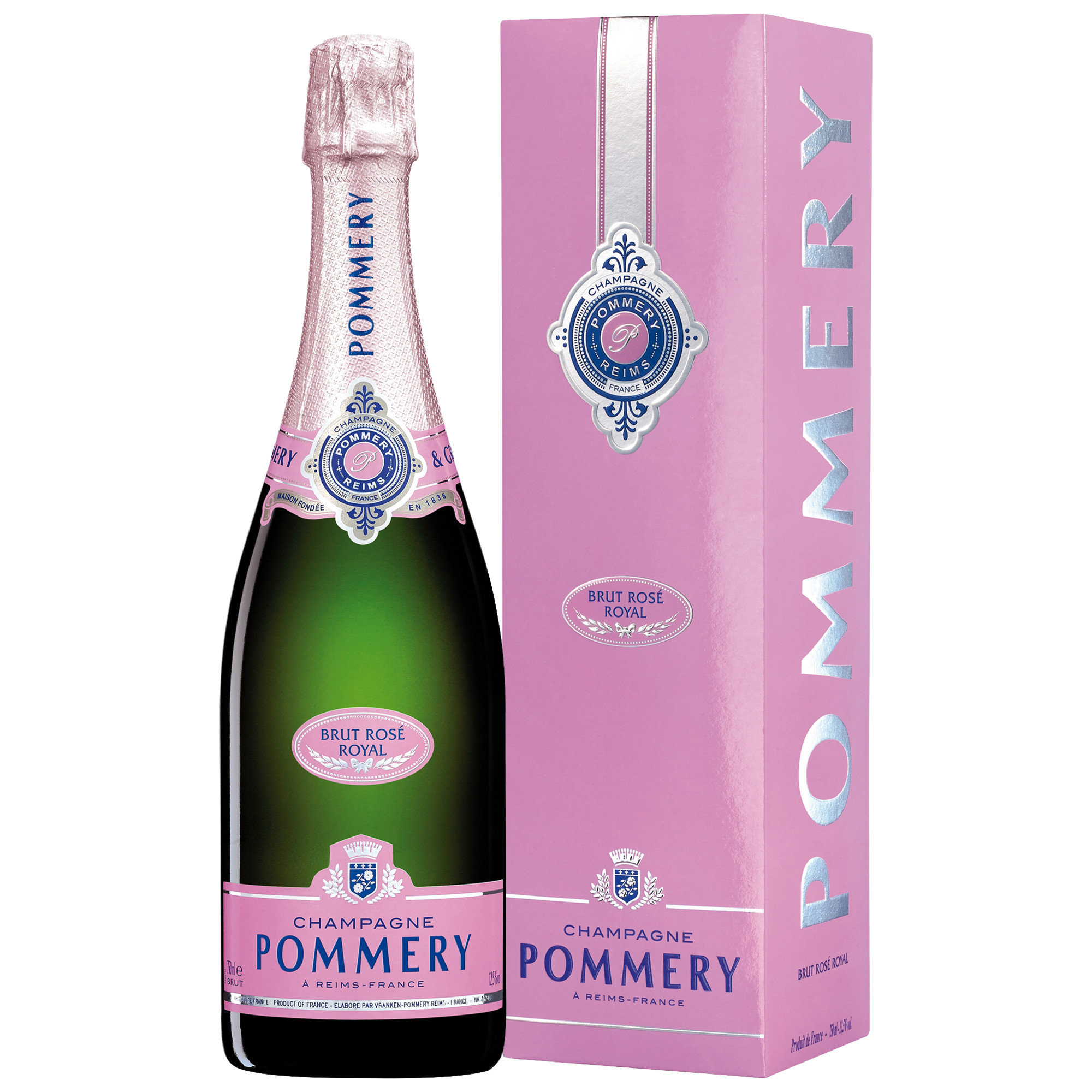 Image of Champagne Pommery Rosé, Brut, Champagne AC, Geschenketui, Champagne, Schaumwein