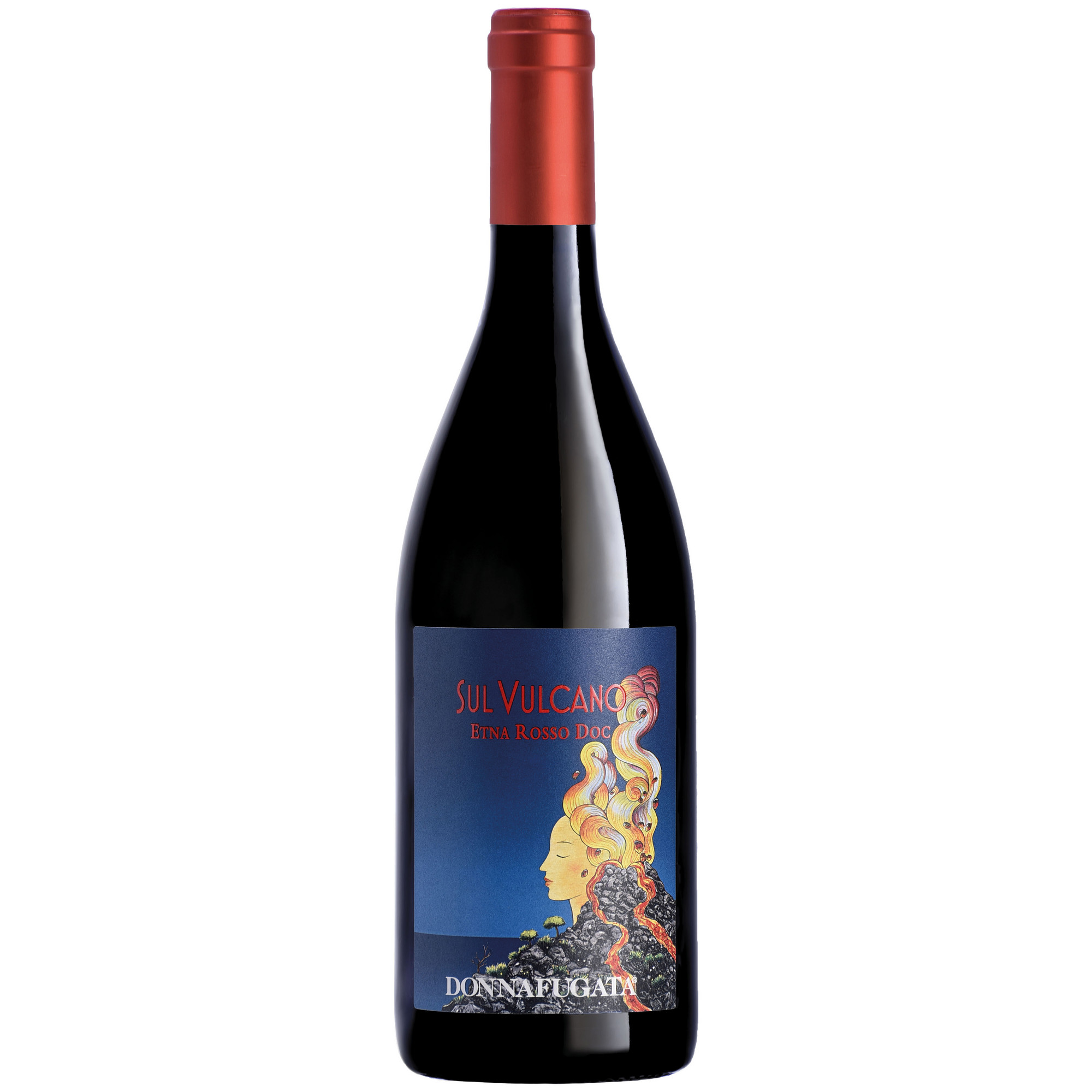 Sul Vulcano, Etna Rosso DOC, Sizilien, 2021, Rotwein