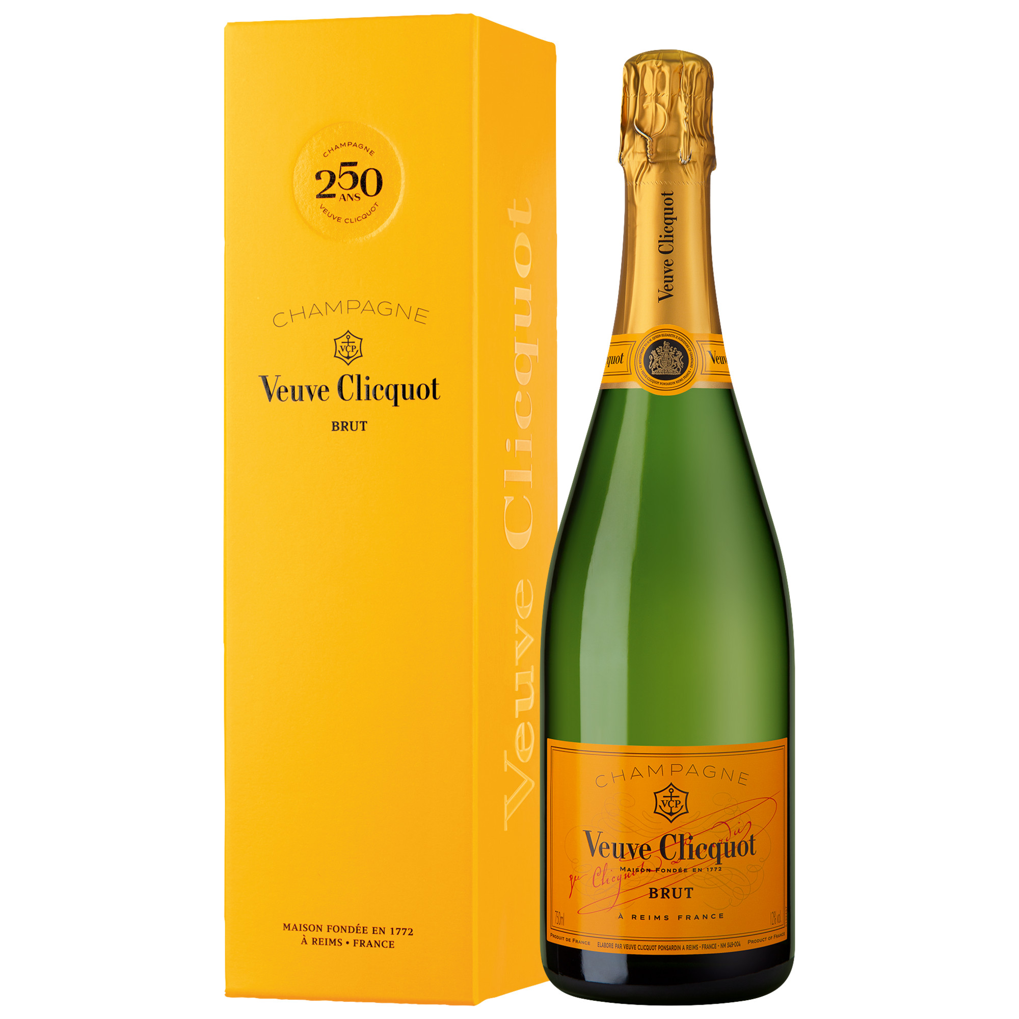 Champagne Veuve Clicquot Ponsardin, Brut, Champagne AC, Geschenkverpackung, Champagne, Schaumwein Veuve Clicquot Ponsardin, Reims, France Hawesko DE