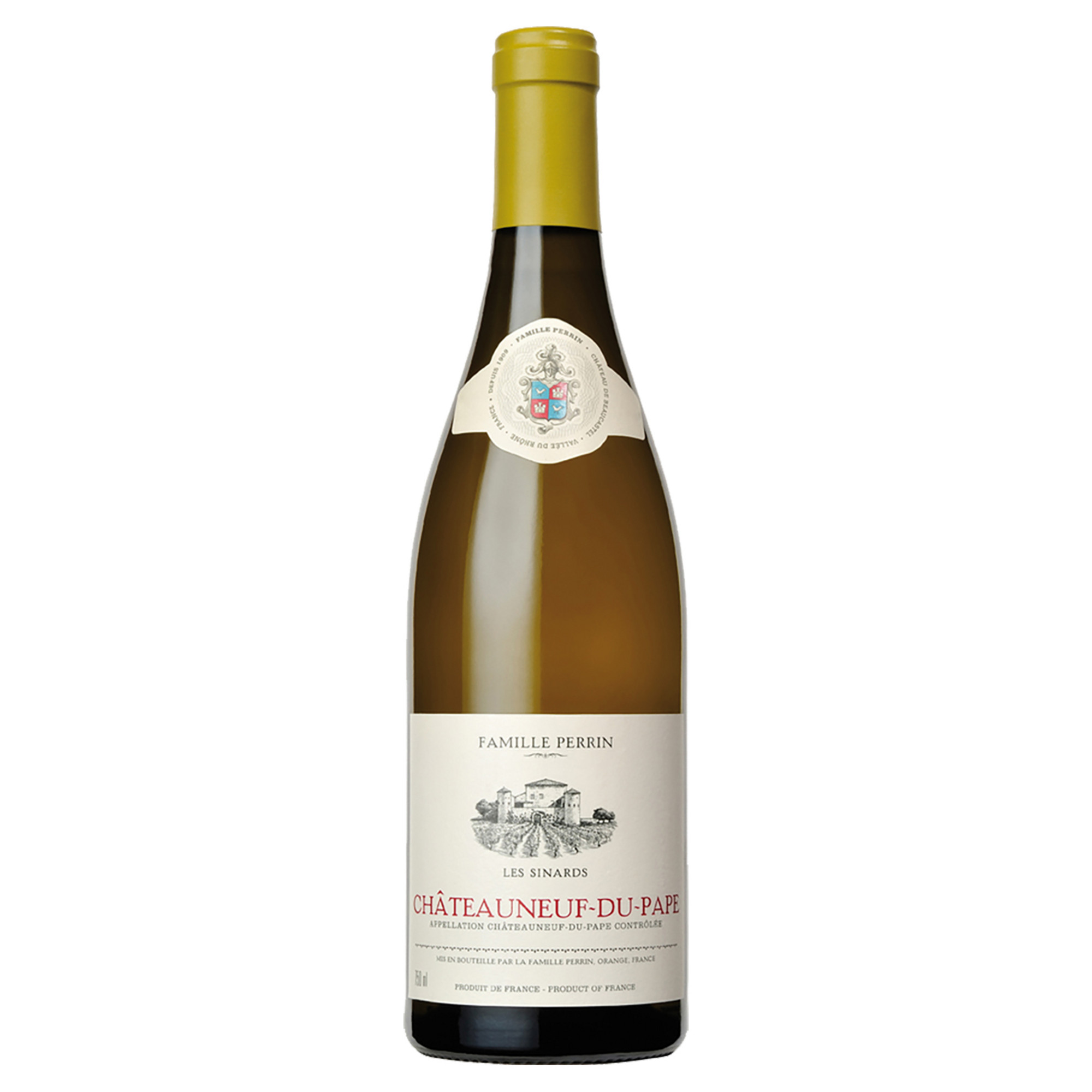 Les Sinards Blanc, Châteauneuf-du-Pape AOP, Rhône, 2023, Weißwein